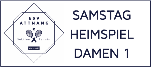 SAMSTAG - HEIMSPIEL UNSERES DAMENTEAMS